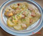 American Country Scalloped Potatoes  Ham crock Pot Dinner