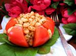 American Dilled White Bean Salad and Tomatoes Dinner