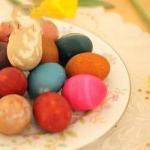Australian Easter Eggs of Course Colors Appetizer