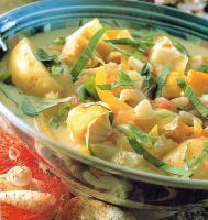 American Potato and Mixed Fish Soup Soup