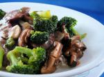 American Stir Fried Broccoli With Beef Appetizer