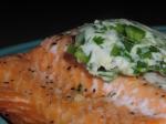British Grilled Salmon With Jalapeno Butter Appetizer