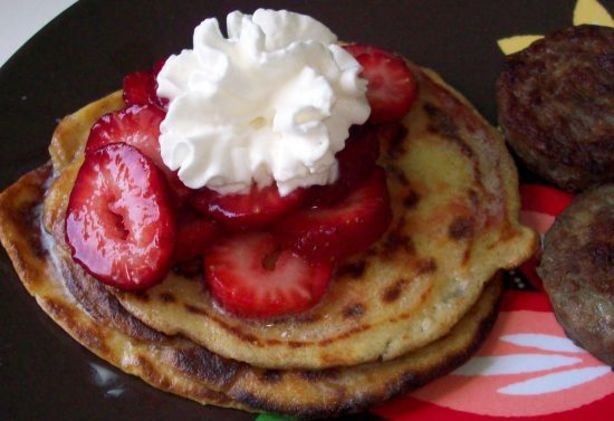 Australian Ricotta Hotcakes With Honeycomb Butter Dessert