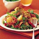 German Hot Potato Salad with Bacon Appetizer