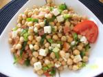American Herbed Chickpea Salad Appetizer