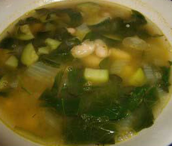 American White Beans and Spinach Soup Soup