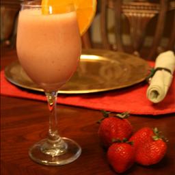 Canadian Strawberry Orange Smoothie Dessert