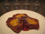 American Pork Cutlets Parmesan with Tomato Sauce Appetizer