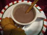 American Christmas Morning Hot Chocolate Dessert