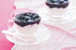 Australian Blueberry Compote With Yoghurt Recipe Dessert