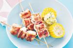 Australian Chicken And Bacon Skewers With Lemon Thyme Butter Recipe Dinner
