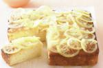 Australian Lemon and Sour Cream Syrup Cake Recipe Dessert