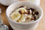 Australian Porridge With Bananapecan Topping Recipe Dessert