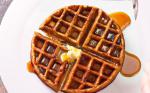 Belgian Gingerbread Waffles with Vanilla Beanorange Butter Recipe Dessert