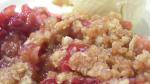Australian Rhubarbraspberry Crunch Recipe Dessert