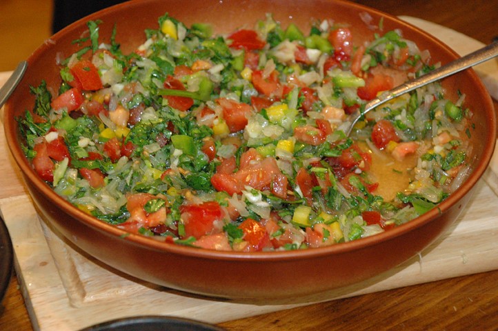 Chilean Pebre Appetizer