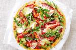 British Pancetta And Roasted Tomato Pizza Recipe Appetizer