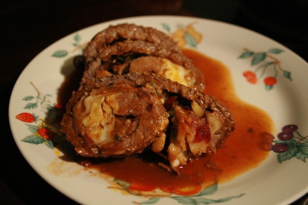 Italian Braised Braciole Appetizer