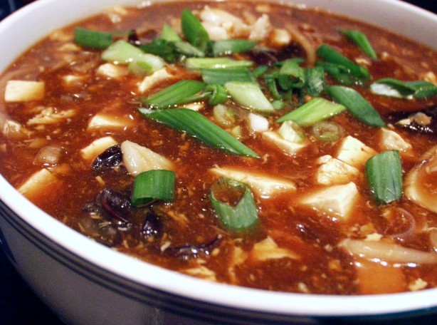 American Vegetarian Hot and Sour Soup 2 Appetizer