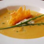 American Creamy Velvety with Pumpkin and Bacon Appetizer