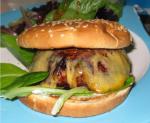 American Grilled Balsamic Portabella Mushroom Burger Appetizer