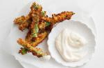 Canadian Crumbed Asparagus Recipe Appetizer