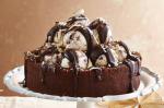Canadian Hazelnut Swirl Icecream Sundae Cake Recipe Dessert