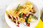 Canadian Ricotta Omelettes With Bacon Hotsmoked Salmon And Zucchini Recipe Appetizer