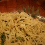 American Linguine with Two-cheese Sauce Dinner