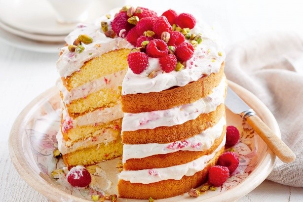 Australian Raspberry Honey Dessert Cake Recipe Dessert