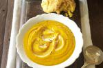 Carrot And Ginger Soup With Cornbread Recipe recipe
