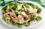 Australian Chicken Broccoli And Dukkah Salad Recipe Appetizer