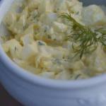 Australian Egg Salad with Celery and Asparagus Appetizer