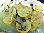 French Baked Zucchini  Squash Appetizer