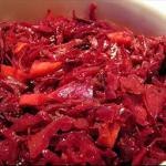 German German Red Cabbage with Apples Alcohol