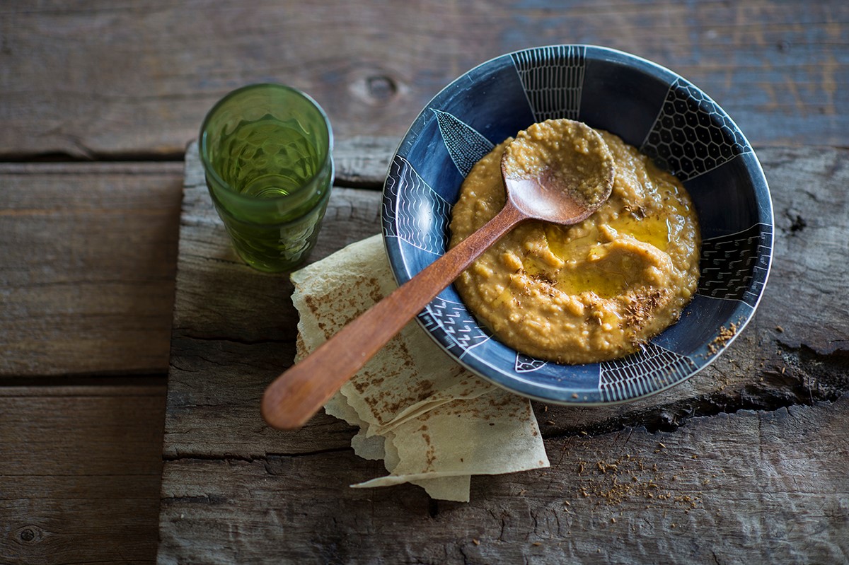 British Bissara Dip Appetizer