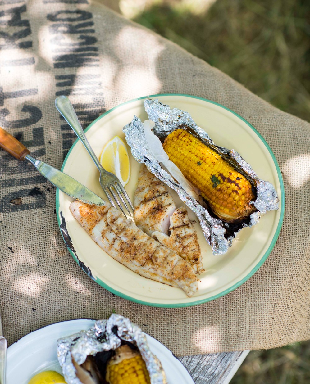 British Blackened Mullet Appetizer