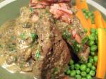 British Braised Beef With Caper Sauce Dinner