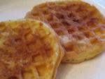 French Waffle Cinnamon French Toast Dessert