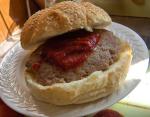 Turkish Turkey Burger 3 BBQ Grill