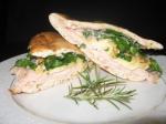 Turkish Turkey Pita Sandwiches With Brie Pecans and Home Dinner