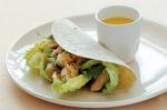 Thai Thai Style Chicken Wraps Recipe Dinner