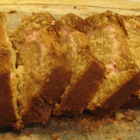 Danish Strawberry Ribbon Bread Dessert