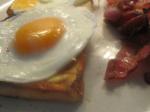 Romanian Eggs Sunny Side Up Appetizer