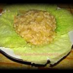 British Cabbage Rice and Potatoes Appetizer