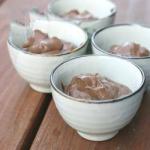 British Chocolate Mousse with Tofu Dessert