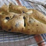 British Focaccia with Black Olives BBQ Grill