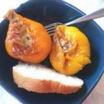 British Peppers Stuffed with Fontina and Speck Appetizer