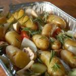French with Rosemary Potatoes from the Oven 1 Dessert