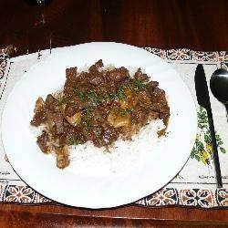 Thai Mass Aman Curry with Beef and Veal Appetizer